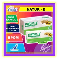 Natur-E 100 IU Suplemen Kulit isi 16 - 32 Kapsul / NATUR E / Vitamin E
