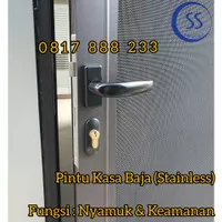 Pintu Kasa Baja / Stainless / Nyamuk / Keamanan