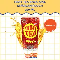 Fruit Tea Pouch 230ml Apel | Fruit Tea Rasa Apel Pouch Termurah