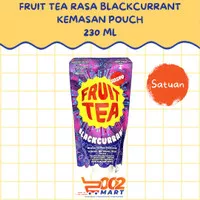 Fruit Tea 230ml Pouch Rasa Blackcurrant | Fruit Tea Pouch Blackcurrant