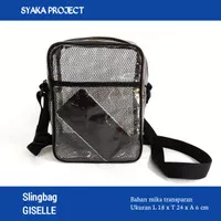 Tas Transparan SLINGBAG GISELLE - tas selempang wanita murah