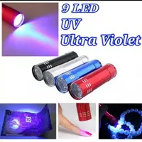 Lampu Senter UV Ultraviolet mini - Deteksi uang palsu dan fosfor