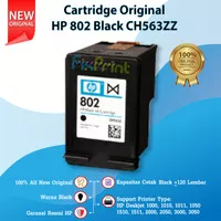 CARTRIDGE Tinta HP ORI 802 Black