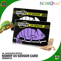 UVB Sensor Card Nomoy / Kartu untuk cek kadar Lampu UVB Reptil