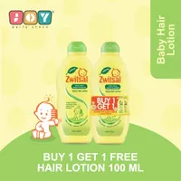 zwitsal Natural Baby Hair Lotion 100 ml (twin pack Buy 1 Get 1)