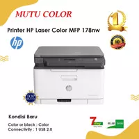 Printer HP Laser Color MFP 178nw Multifunction Wireless