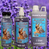 shampo kucing anjing anti kutu dan rontok lavender