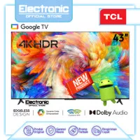 TCL 43P635 TV TCL 43 INCH 43 P635 Android 11 Google TV EDGELESS Design