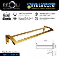 Rak Gantungan Handuk Cantolan Klasik Antik / Aluminium Reoli RS-814