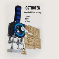 mesin emboss hot press osthofen handheld stamping tool