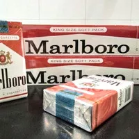 Rokok Marlboro soft pack red import usa