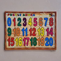 Puzzle / Puzle / Pazel Mengenal Angka - belajar bilangan untuk anak