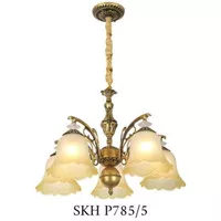 SL785-5 LAMPU GANTUNG KLASIK ANTIK TERAS RUANG TAMU PENDANT LAMP