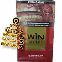 Rokok WIN FILTER 20 kretek filter 20 batang | TANPA MINIMAL BELI