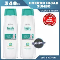 EMERON Clean & Fresh HIJAB 340 ml shampoo ukuran jumbo besar 340ml