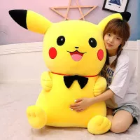 Boneka Pikachu Jumbo Original/Boneka Lucu Lembut/Boneka Jumbo Bahan Pl