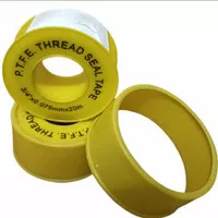 Seal Tape PTFE Uk 3/4" x 0,075mmx 20meter membalut drat keran/pipa gas