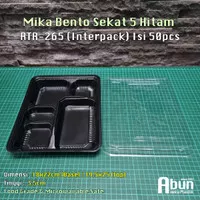 Mika Bento Besar Sekat 5 (RTR-265) Pack 50pcs