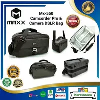 Maxx MX-550 Tas Camcorder Camera DSLR Professional Sony Panasonic dll