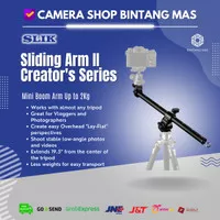 SLIK Creators Series: Sliding Arm II Mini Boom Arm Up to 2Kg