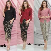 setelan kebaya kutubaru modern beragam warna