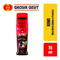 KIWI Wax Rich Shine And Protect 75ML Semir Sepatu Instant Cair