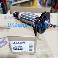 LAZARO Armature - Rotor MT870 - Rotary hammer 3 mode Maktec MT 870