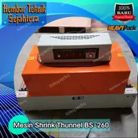 Shrink Thunnel mini bs-260 heavypack mesin perekat penyusut plastik