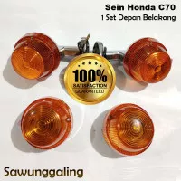 LAMPU SEIN SEN RITING RETING DEPAN BELAKANG HONDA C50 C70 C90 CANDI