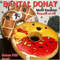 Bantal Donat Motif Anak Ukuran Diameter 40 CM