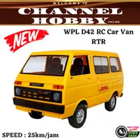 WPL D42 Rc Car 1/10 / Rc Drift Daihatsu Hijet / Mobil Remote Control
