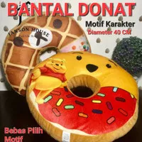 Bantal Donat Motif Anak Diameter 40 CM Kualitas Premium