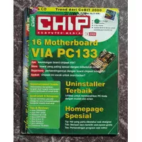 Majalah Chip Komputer Media Edisi 3/2000 - 16 Motherboard Via PC 133
