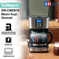 MESIN KOPI OTOMATIS SWCMEB18 / DIGITAL COFFEE MAKER 1.8L SW-CMEB18