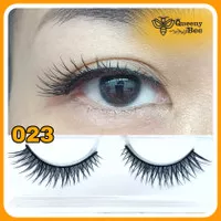 023 / bulu mata halus lembut natural / eyelashes / eyelash/ eyelas