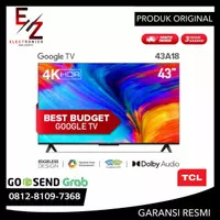 TCL 43A18 ANDROID 11 & GOOGLE TV UHD 4K TV 43 INCH | TV LED TCL 43A18