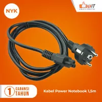 Kabel Power Notebook Laptop 1,5 meter NYK High Quality