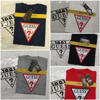 KAOS OBLONG GUESS IMPORT/ KAOS PENDEK GUESS/ KAOS DISTRO