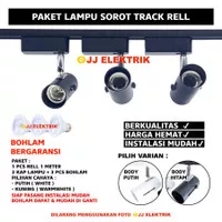 3 Set Lampu Sorot LED Track Light Rel Plafon Rumah Cafe Toko Butik