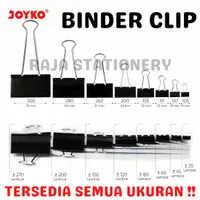 Joyko Binder Clip 105 107 111 155 200 260 280 / Klip Penjepit Joyko