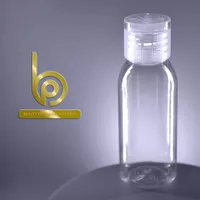 (PAKET 25PCS) Botol Plastik PET 30ml Bening Squeeze Tutup Fliptop