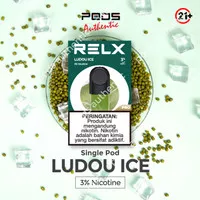 RELX Infinity Pod Pro - Ludou Ice / Kacang Ijo. 1 Pack isi 2 Pods