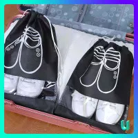 Tas Kantong Serut Sendal Shoe Bag Travel Pouch Organizer Sepatu Futsal