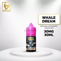 Liquid Vapor Vape- Whale Dream Hokkaido Strawberry Saltnic 30mg 30ml