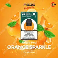 RELX Infinity Pod Pro - Sunny Sparkle / Orange Soda. 1 Pack Isi 2 Pods