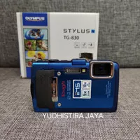 OLYMPUS STYLUS TG-830 GPS Blue GARANSI RESMI OLYMPUS INDONESIA