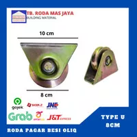 Roda Pagar Besi/Roda Pagar Bulat/ Roda Pagar Besi Kuningan OLIQ 8Cm