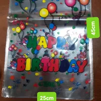 Plastik Happy Birthday Plastik Ulang Tahun Plastik Snack Ultah Bingkis