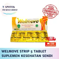 Welmove Suplemen Sendi dan Vitamin Tulang isi 5 kaplet per Strip