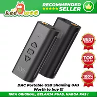 DAC Portable USB Shanling UA3 - Worth to buy !!!